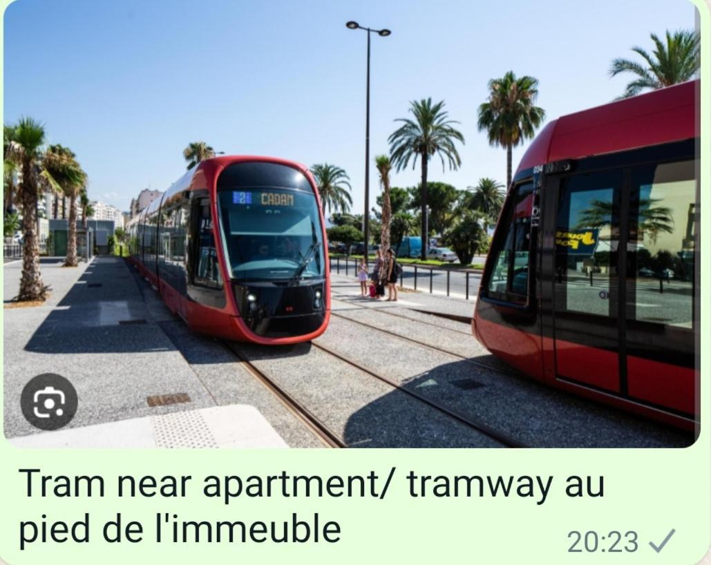 Appartements Renove 2023 Proche Aeroport 5Min, Gare Sncf 2 Min, Tramway Au Pied De L'Immeuble , Parking Possible, Renovated Apartments 2023 Near The Airport 5 Min, Train Station 2 Min, Tram Next To The Building 1 Min, Parking Possible Niza Exterior foto