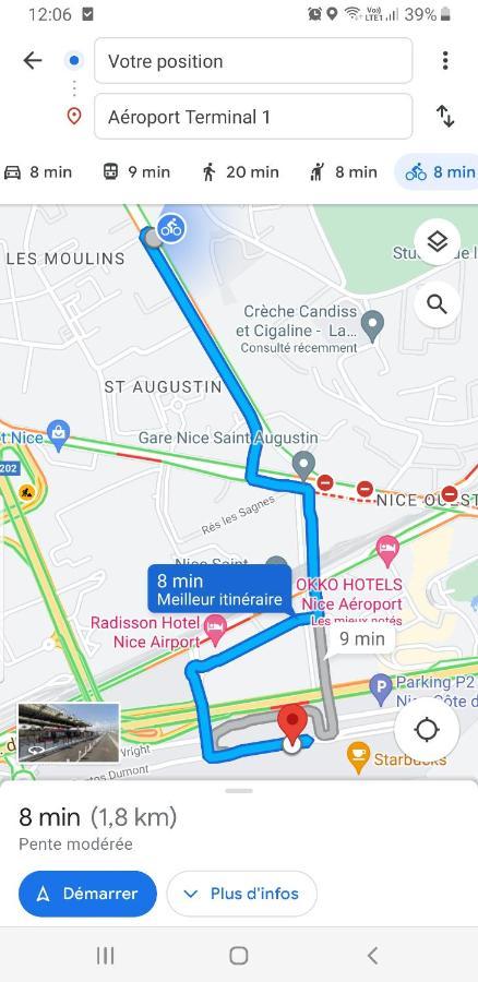 Appartements Renove 2023 Proche Aeroport 5Min, Gare Sncf 2 Min, Tramway Au Pied De L'Immeuble , Parking Possible, Renovated Apartments 2023 Near The Airport 5 Min, Train Station 2 Min, Tram Next To The Building 1 Min, Parking Possible Niza Exterior foto